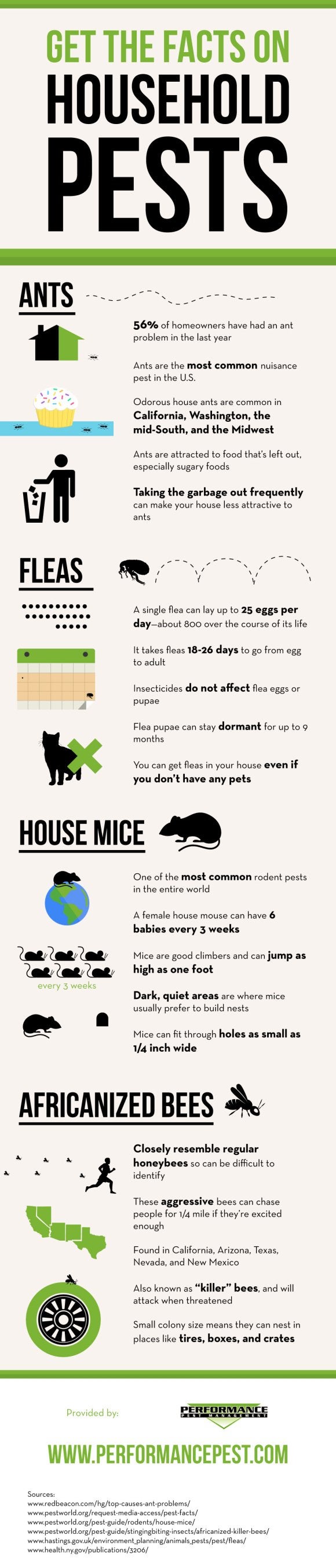 Get the Facts on Household Pests [INFOGRAPHIC] Pleasanton