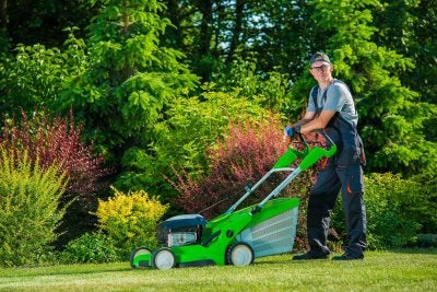 lawn mowing